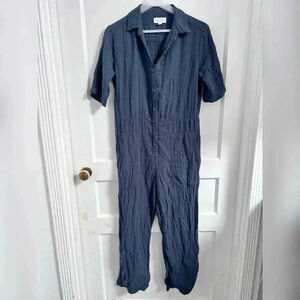 Velvet Elia cotton blue gauze jumpsuit Size XS $346